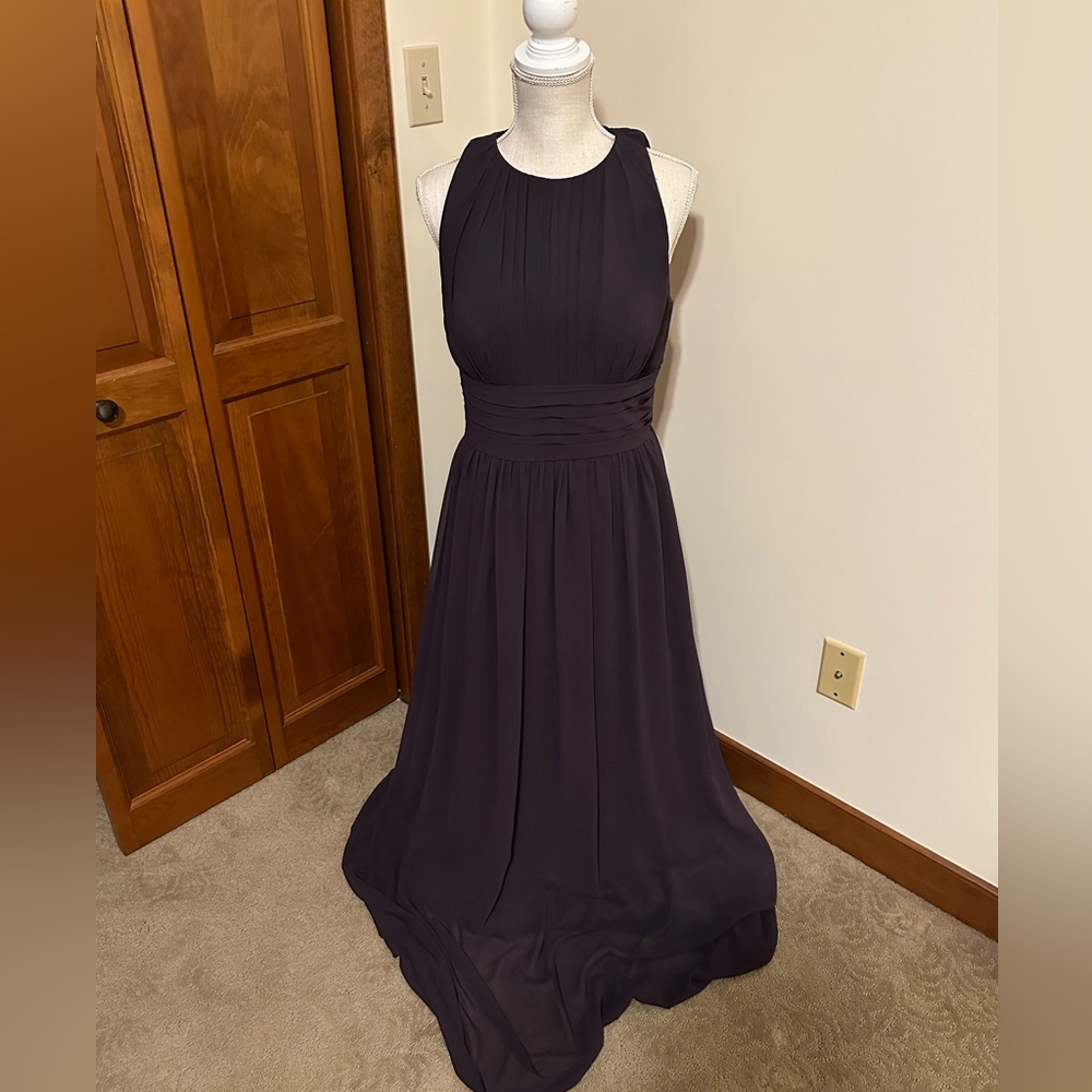 Plum Purple Bridesmaid/ Prom / Wedding guest dress